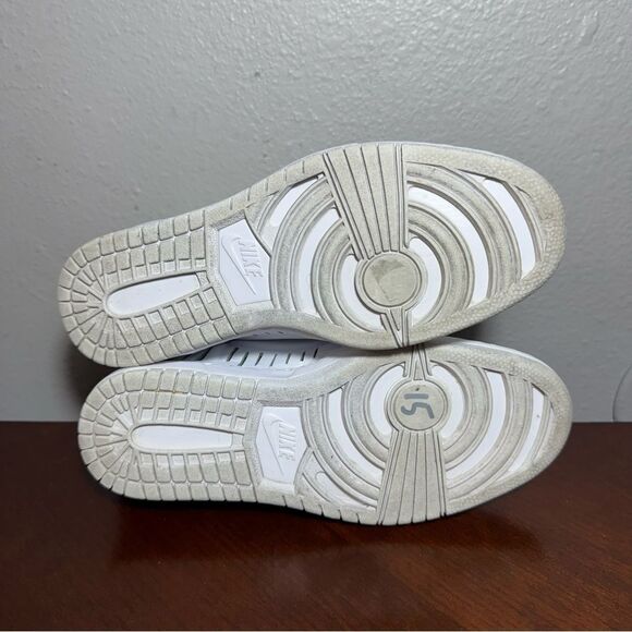 Nike Joli Sky Hi High Wedge Dunk 2.0 Womens Sz 7.5 Sneaker Shoes Su15-983 White - Picture 5 of 5